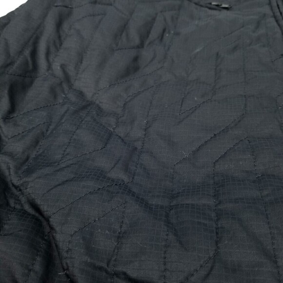 O'Neill Quilted Zip Bomber‎ Ribbed Knit Surf Jacket Mens Large Blue Black - Picture 6 of 7